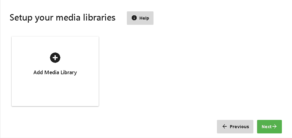 Emby Library 设置页面